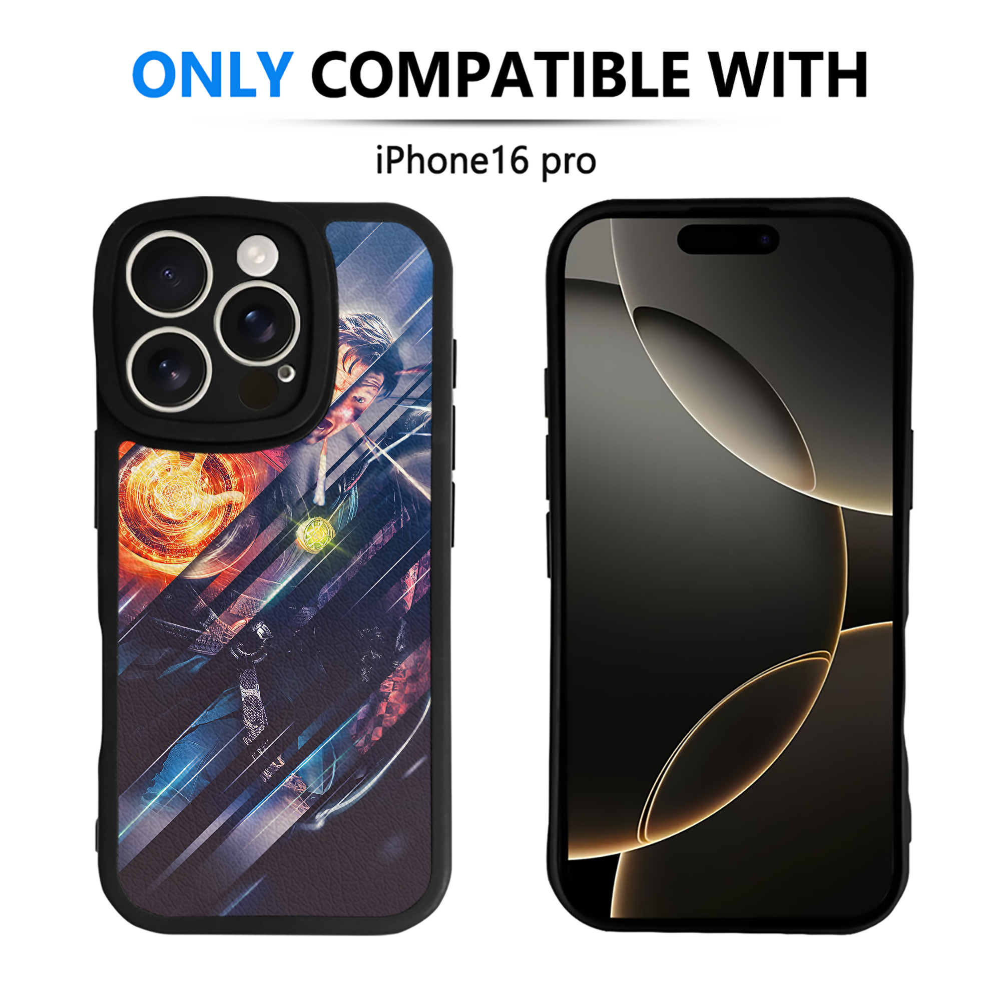 （画像用） アベンジャーズ The Avengers 【iPhone 16シリーズ対応】シリコンスマホケース（レザー調） 材質：シリコン